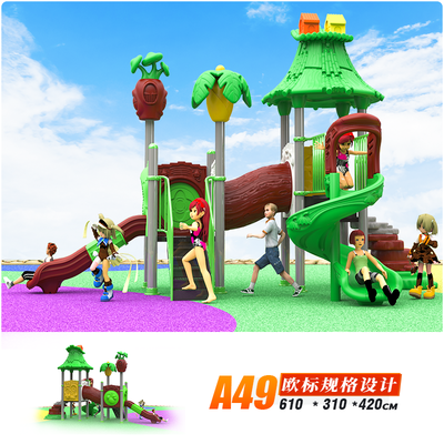 儿童乐园滑梯全解析 从幼儿园到大型乐园，一图读懂各类滑梯选购指南